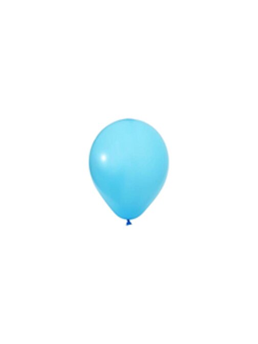 Pazariz Pazariz 12" Baskı Balonu Açık Mavi 100'Lü