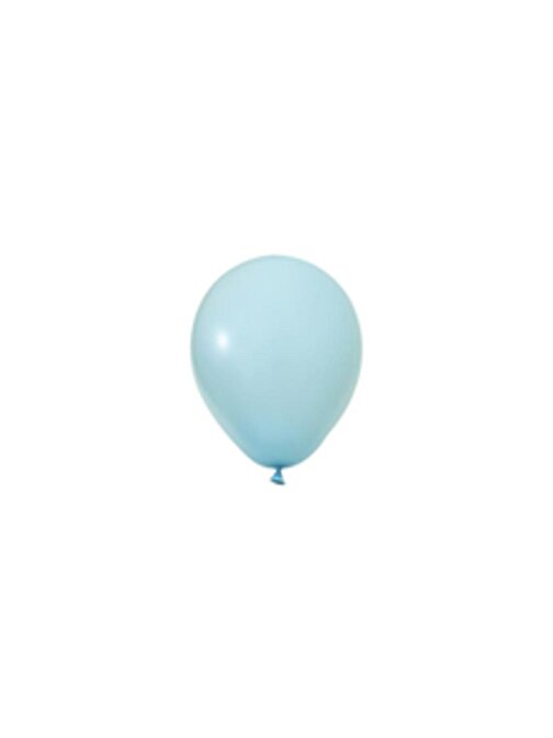 Pazariz Pazariz 12" Baskı Balonu Makaron Mavi 100'Lü