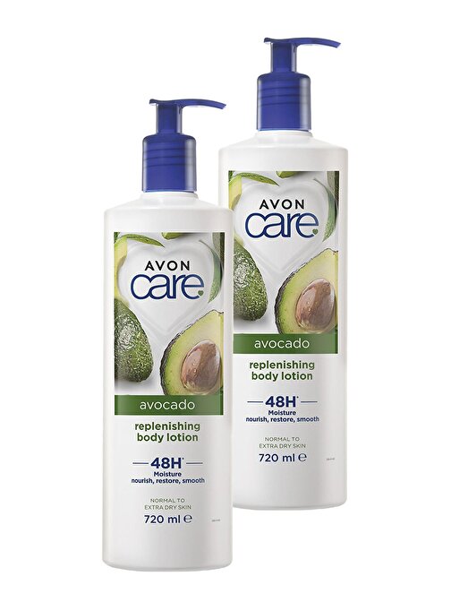 Avon Care Avokado Replenishing Avokado Yağı Içeren Vücut Losyonu 720 Ml. İkili Set