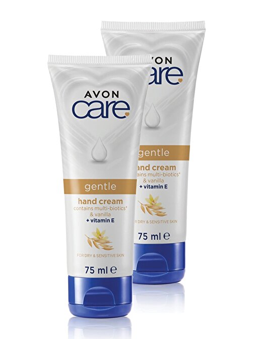 Avon Care Vanilya Içeren E Vitaminli Kuru Ciltler İçin El Kremi 75 Ml. İkili Set