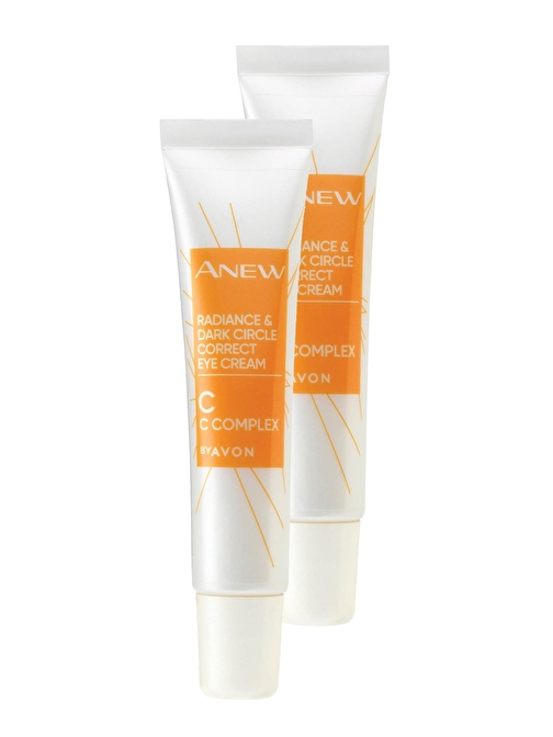 Avon Anew Radiance Koyu Halkalar için Göz Kremi 15 Ml. İkili Set