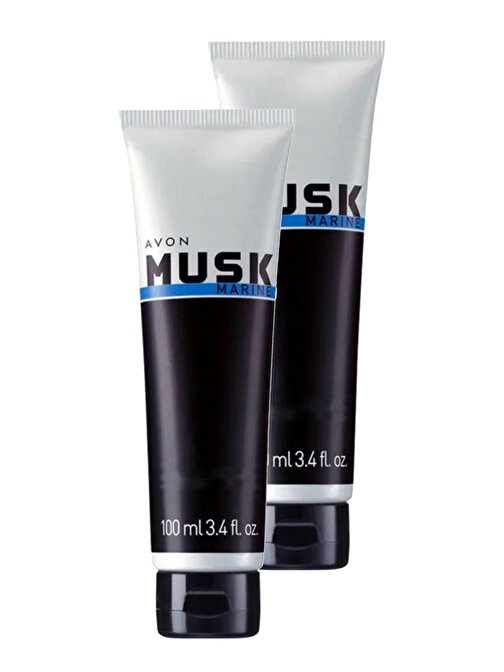 Avon Musk Marine Tıraş Sonrası Jel 100 Ml. İkili Set