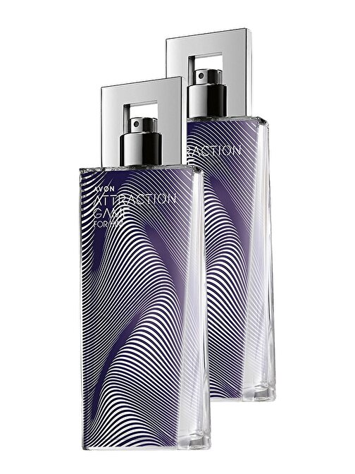 Avon Attraction Game Erkek Parfüm Edt 75 Ml. İkili Set