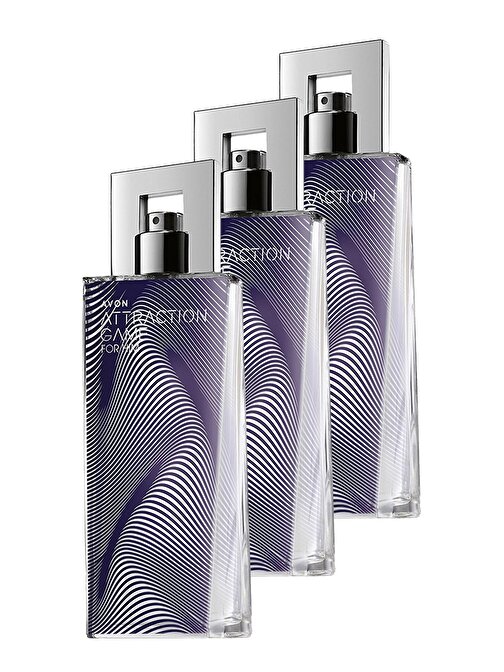 Avon Attraction Game Erkek Parfüm Edt 75 Ml. Üçlü Set