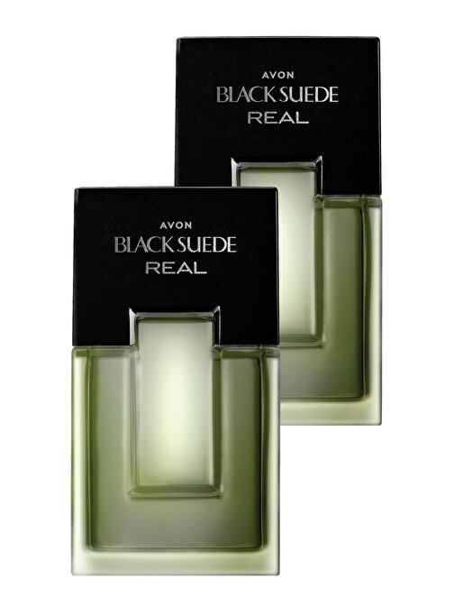 Avon Black Suede Real Erkek Parfüm Edt 75 Ml. İkili Set