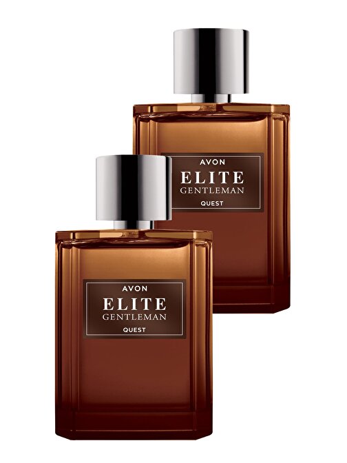 Avon Elite Gentleman Quest Erkek Parfüm Edt 75 Ml. İkili Set