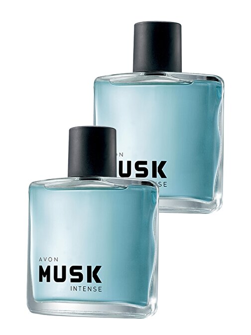 Avon Musk Intense Erkek Parfüm Edt 75 Ml. İkili Set