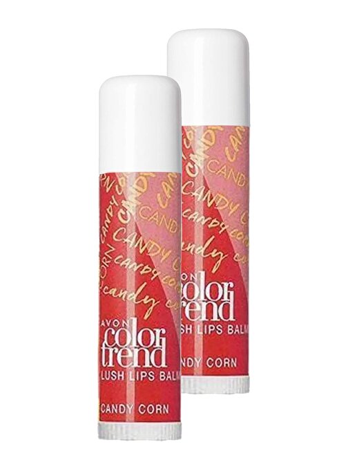 Avon Color Trend Lush Dudak Balmı Spf15 - Candy Corn İkili Set