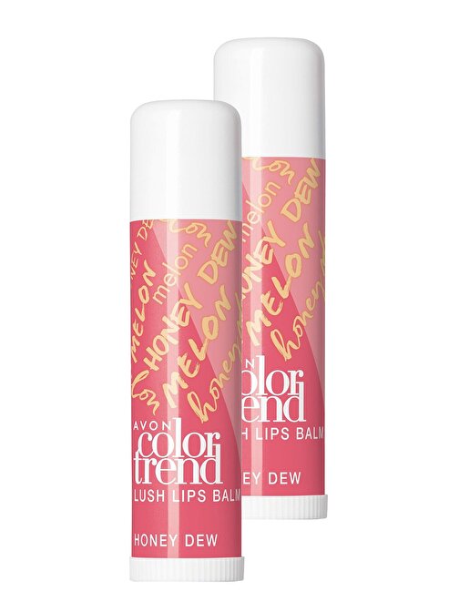 Avon Color Trend Lush Dudak Balmı Spf15 - Honey Dew İkili Set