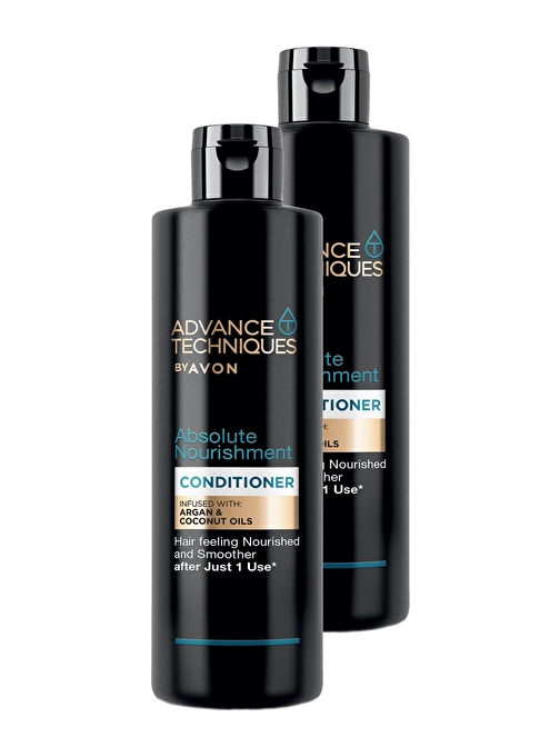 Avon Advance Techniques Argan Yağı İçeren Besleyici Saç Kremi 250 Ml. İkili Set