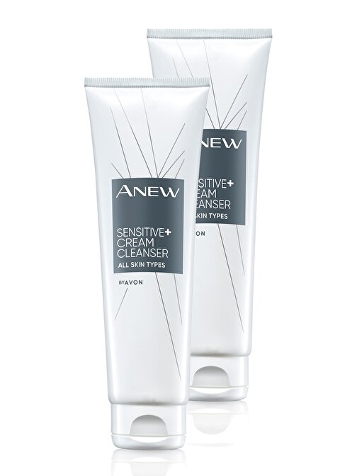 Avon Anew Sensitive Hassas Ciltlere Özel Krem Yüz Temizleyici 150 Ml. İkili Set