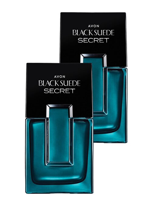 Avon Black Suede Secret Erkek Parfüm Edt 75 Ml. İkili Set