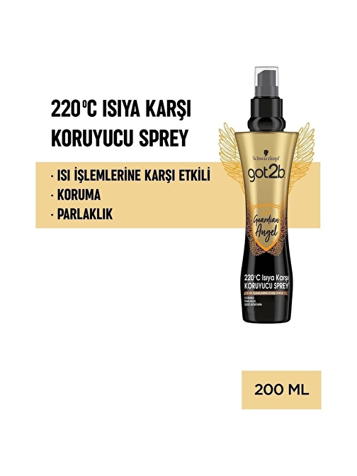 Got2b Guardin Angel Isıya Karşı Koruyucu Sprey 200 Ml