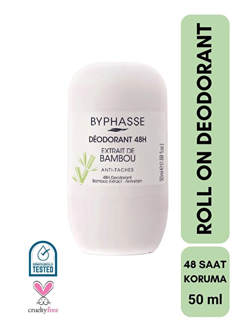 48H Roll-on Deodorant Bamboo Extract 50ml