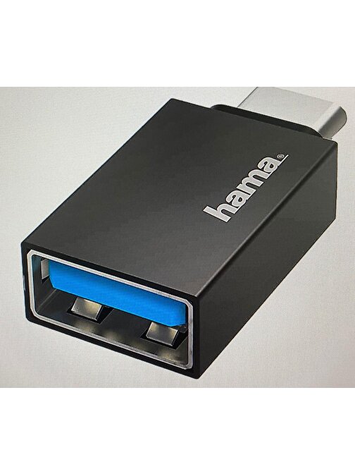 Hama Adaptör USB-C Fiş- USB A Soket