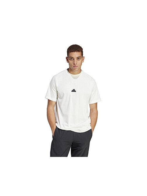 adidas M Z.N.E. Tee Erkek Günlük Tişört IN7097 Beyaz