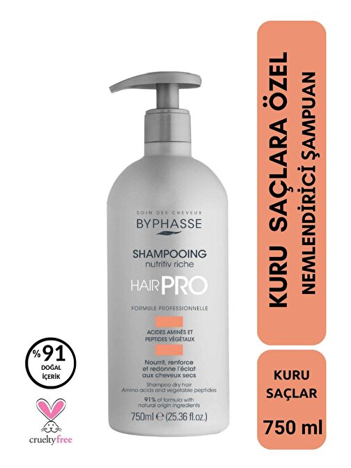 Hair Pro Kuru Saçlara Özel Nemlendirici Şampuan 750ml