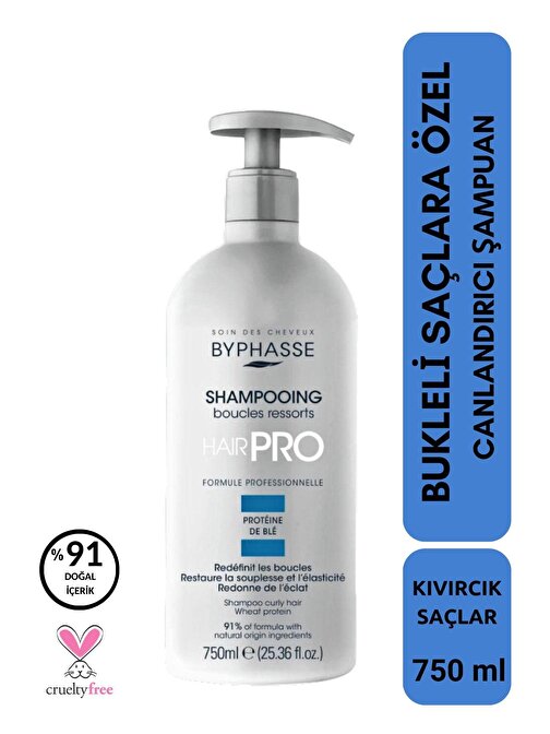 Hair Pro Bukleli Saçlara Özel Canlandırıcı Şampuan 750ml