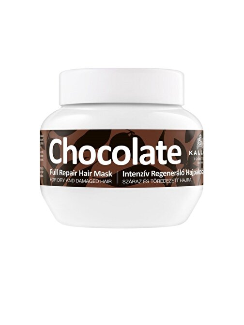 Chocolate Kuru Ve Hasarlı Saçlar Için Kakao Özlü Tam Onarım Saç Bakım Maskesi 275ml