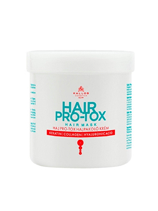 Hair Pro-tox 500ml Keratin, Kollajen Ve Hyaluronic Acid Içeren Saç Bakım Maskesi