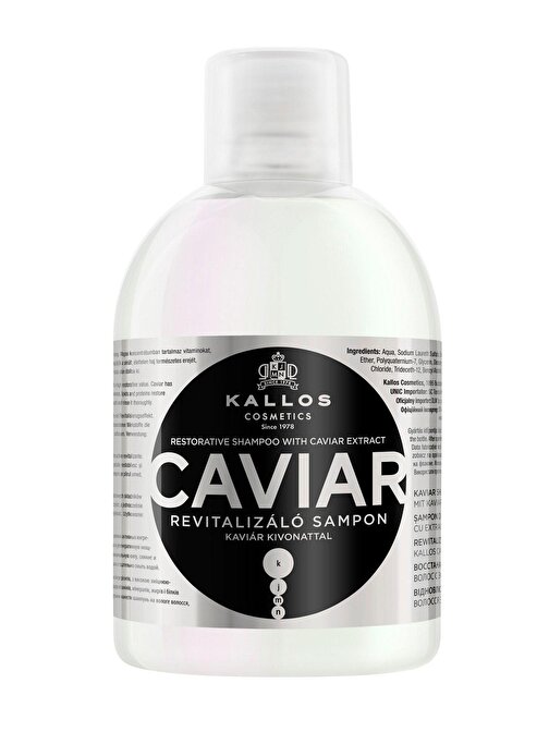 Caviar Havyar Özlü Onarıcı Şampuan 1000 ml  5998889512422
