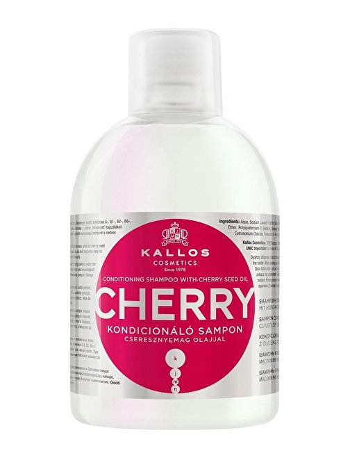 Cherry 1000ml Kiraz Çekirdeği Yağlı Şampuan