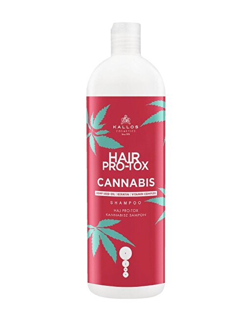 Hair Pro-tox Cannabis 1000ml Kenevir Tohumu Yağı, Keratin Ve Vitamin Kompleksi Içeren Şampuan