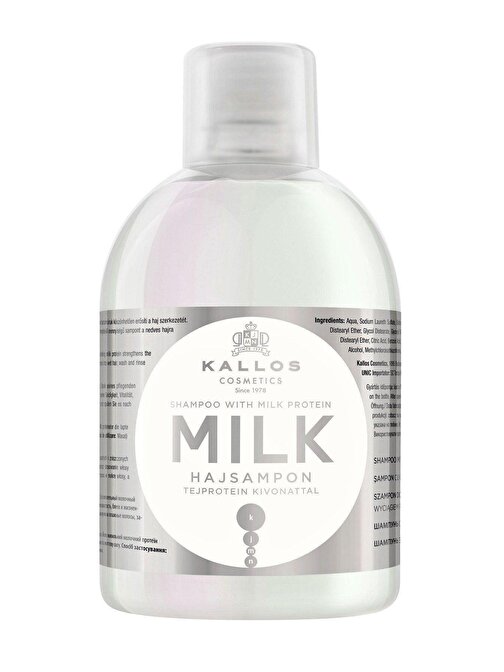 Milk 1000ml Süt Proteinli Şampuan
