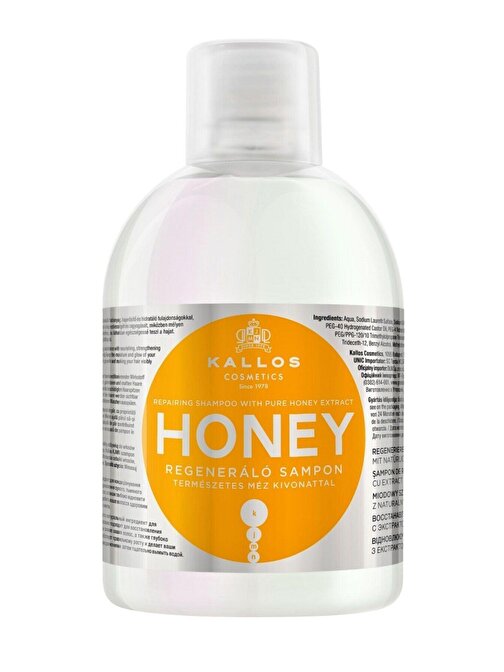 Honey 1000ml Saf Bal Özlü Yenileyici Şampuan