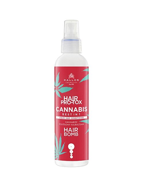 Hair Pro-tox Cannabis Kenevir Tohumu Yağı, Keratin Ve Vitamin Kompleksi Içeren Sıvı Saç Kremi 200ml