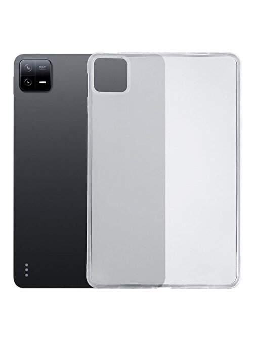Gpack Xiaomi Pad 6 Kılıf Silikon Arkası Buzlu Lüx Koruma s1