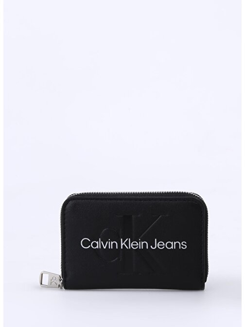 Calvin Klein Siyah Kadın 11x7,3x2 cm Cüzdan K60K6072290GL