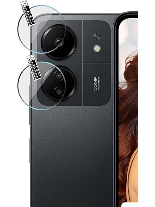 Ecr Mobile Redmi 13C Esnek Nano Kamera Lens Koruyucu (1 Set)