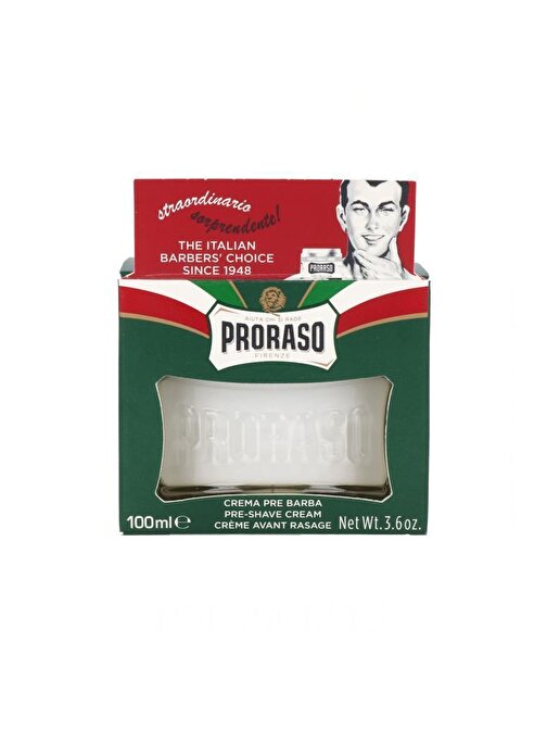 Proraso Pre-Shave Cream Refreshing 100 ml Tıraş Öncesi Kremi