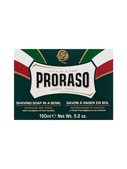 Proraso Shaving Soap In A Bowl Refreshing 150 ml Tıraş Sabunu