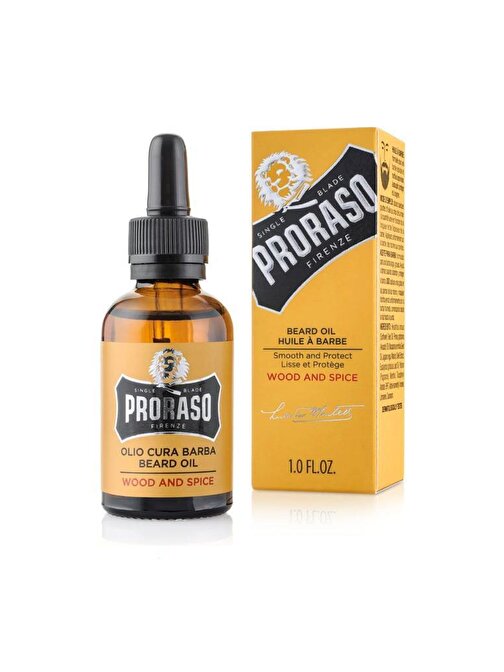 Proraso Beard Oil Wood And Spice 30 ml Sakal Bakım Yağı