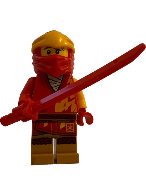 Orjinal Lego Minifigür Kırmızı Ninjago