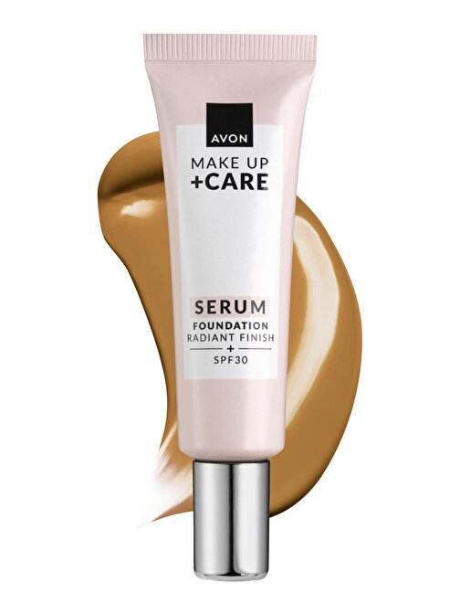 Avon Make Up Care 3’ü 1 Arada Serum Fondöten 30 Ml. 355G Light Caramel