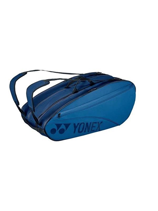 Yonex Pro 42329 Gök Mavi 9 Raketli Ayakkabı Bölmeli Tenis Çantası