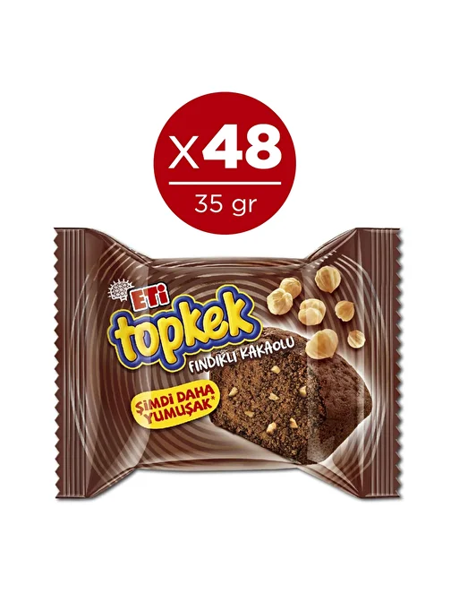 Topkek Fındıklı Kakaolu 35 G X 48 Adet