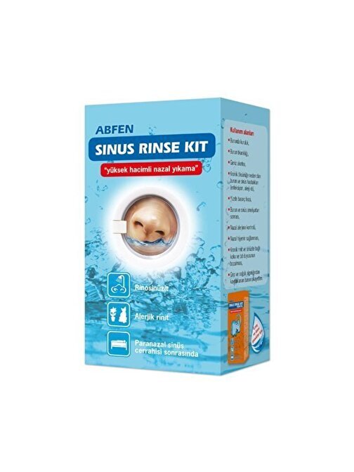 Abfen Sinüs Rinse Kit Yetişkin 25 Poşet 240 ml