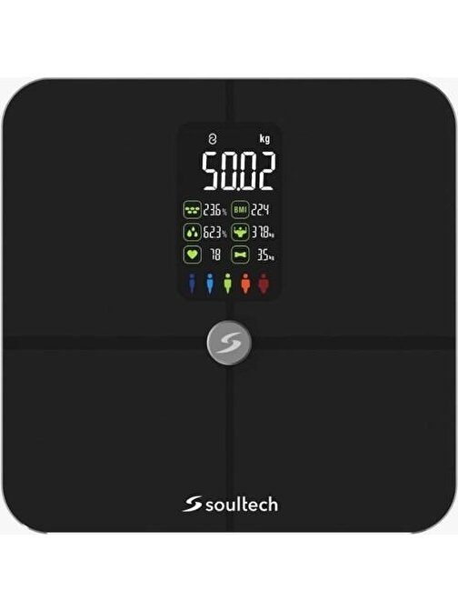 Soultech WellDone Akıllı Tartı Siyah - AT001S