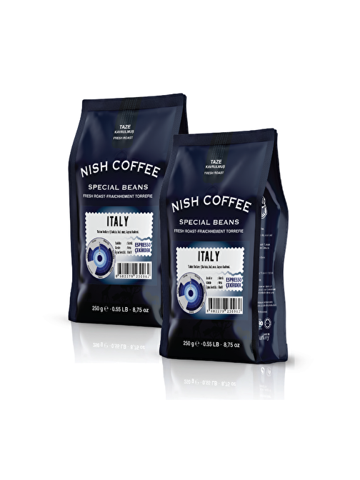 Nish Espresso Italy Kahve 2 x 250 gr