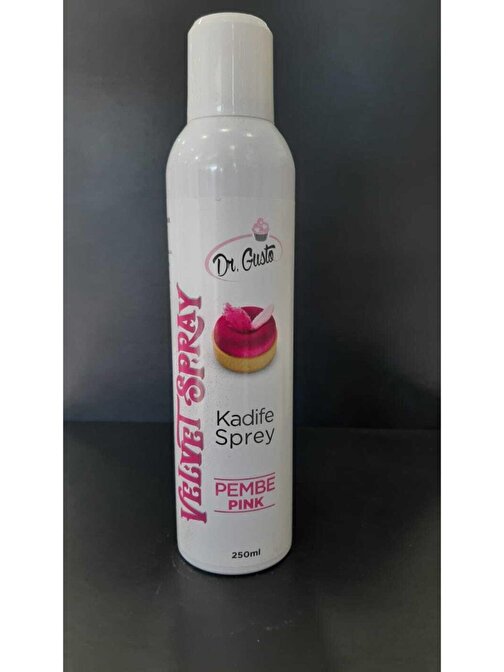 PEMBE SPREY KADİFE BOYA 250ML DR.GUSTO