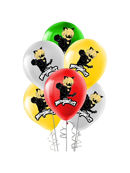 Miraculous Super Heroez Lisanslı Balon 100lü