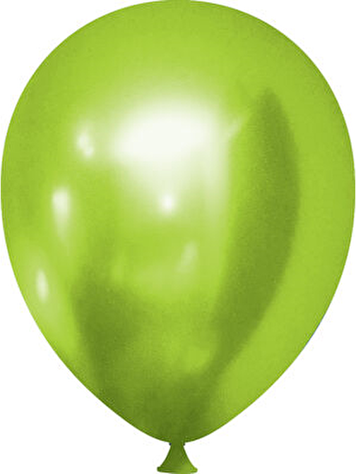 Krom Balon 12" Baskısız 50li -Yeşil-