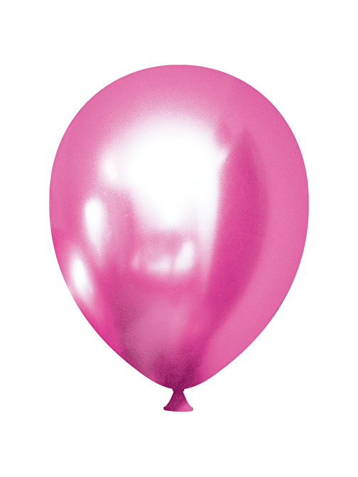 Krom Balon 5" Baskısız 50li - Pembe-