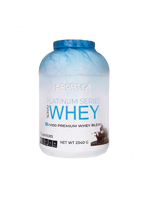 Sportica Nutrition Whey Protein Platinium Series 2340 Gr Çikolata