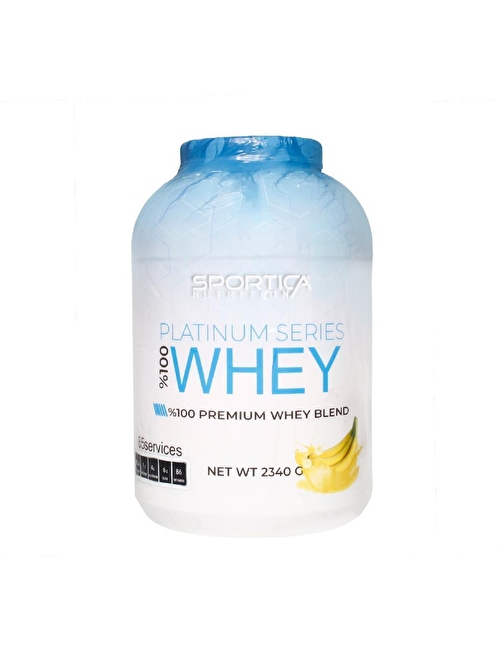 Sportica Nutrition Whey Protein Platinium Series 2340 Gr Muz