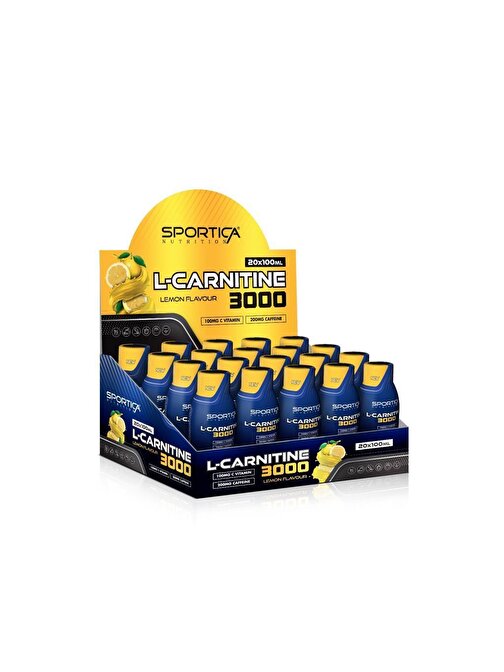 Sportica Nutrition L-Carnitine 3000 Mg 20 Ampul